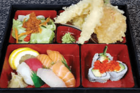 236. Sushi and Tempura Bento Box