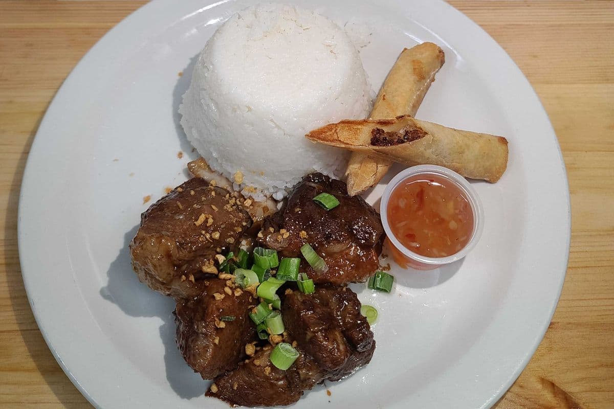 Traditional Adobo Meal