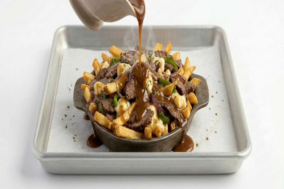 Philly Steak Topped Poutine