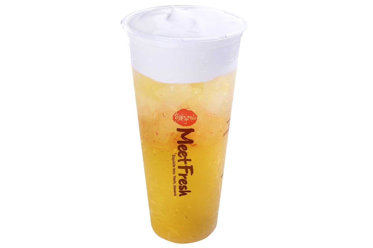 Green Tea with Whipped Cream (Large)