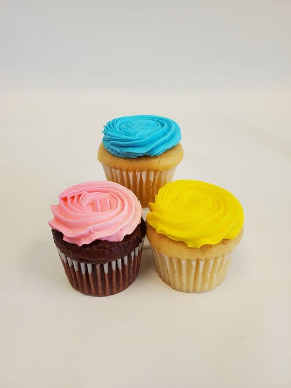 Mini Cupcakes with Swirls