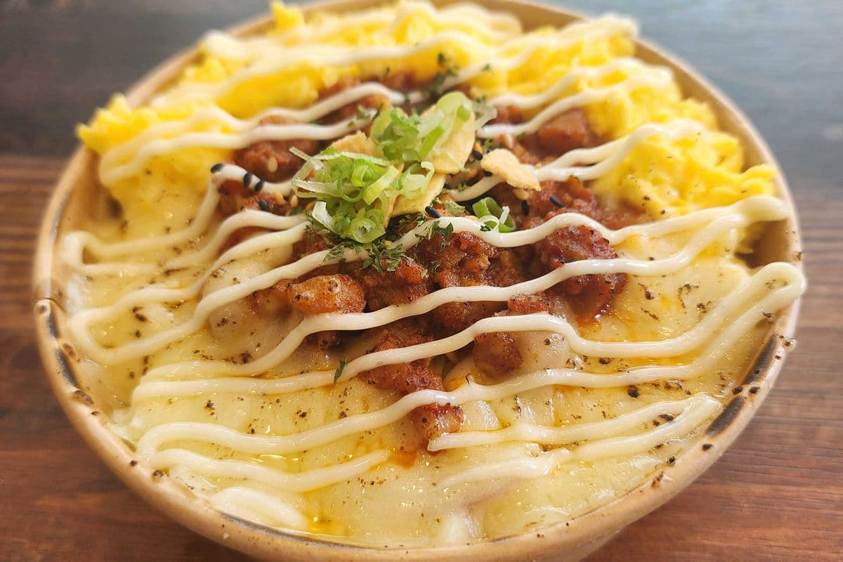 Cheese Buldak (spicy chicken) YUBU Bowl