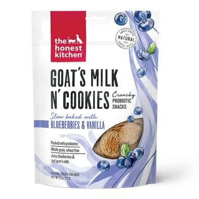 The Honest Kitchen Goat's Milk N' Cookies Blueberries & Vanilla for Dogs 8 oz