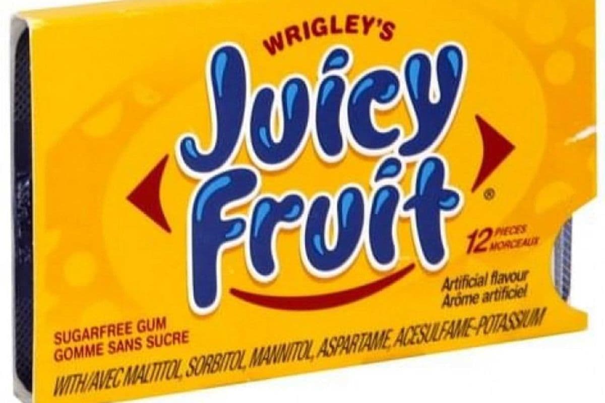 Gomme Juicy Fruit Gum