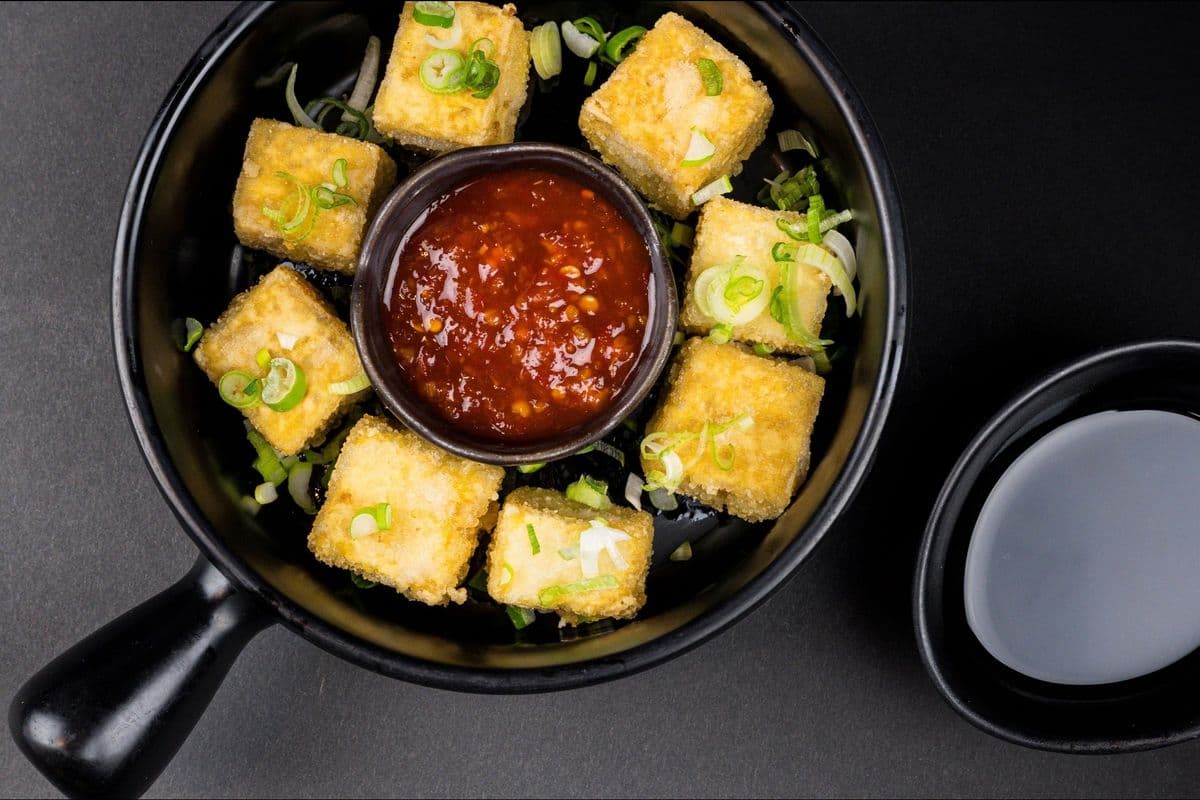 Spicy Agedashi Tofu (8 Pieces)