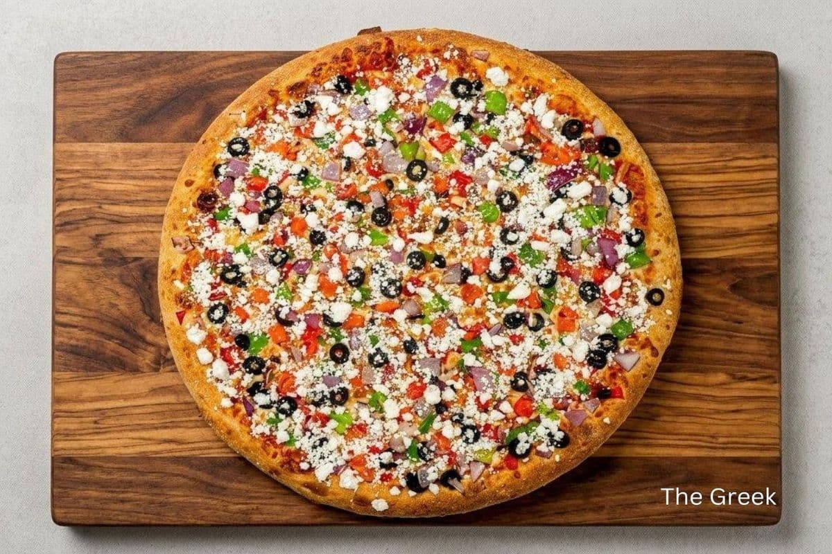 12" GF The Greek Local Pizza
