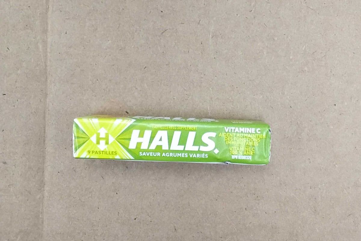 Halls assorted citrus.