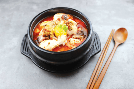 Spicy Beef Soft Tofu Soup 소고기 순두부찌개