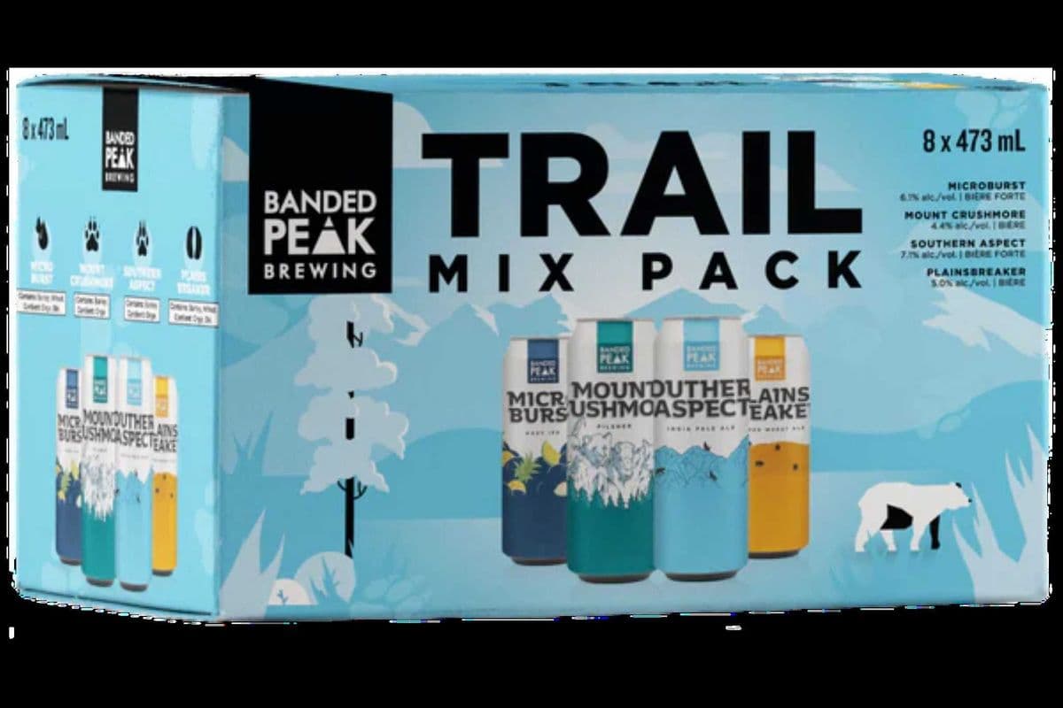BANDED PEAK TRAIL MIX 8 PACK (8 x 473 ml ( 8pack))