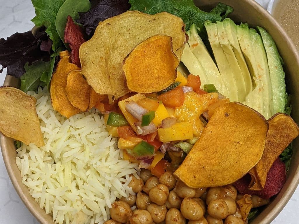 The Vegan Salad bowl