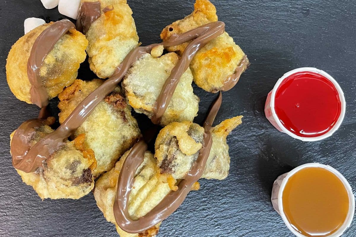 BARRES DE CHOCOLAT FRITES