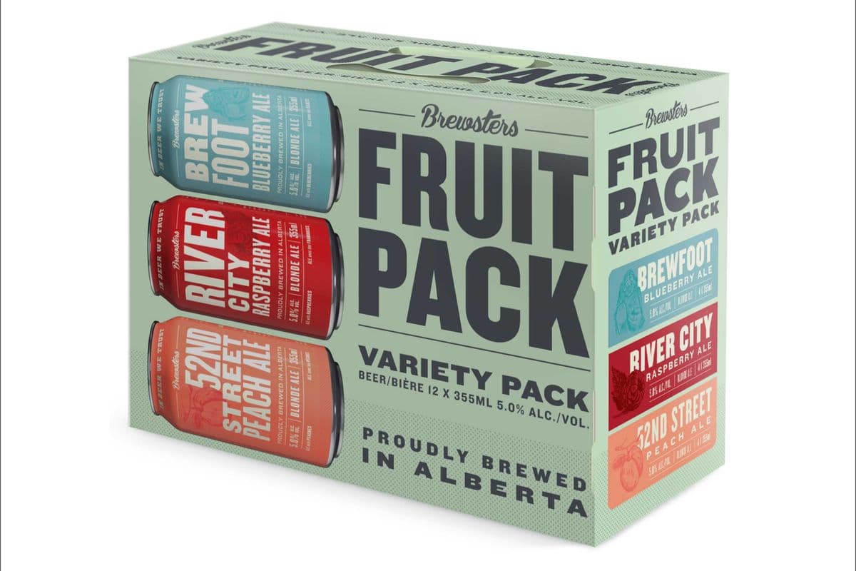 Brewster Fruit Variety pack 12*355ml (12 x 355ml)