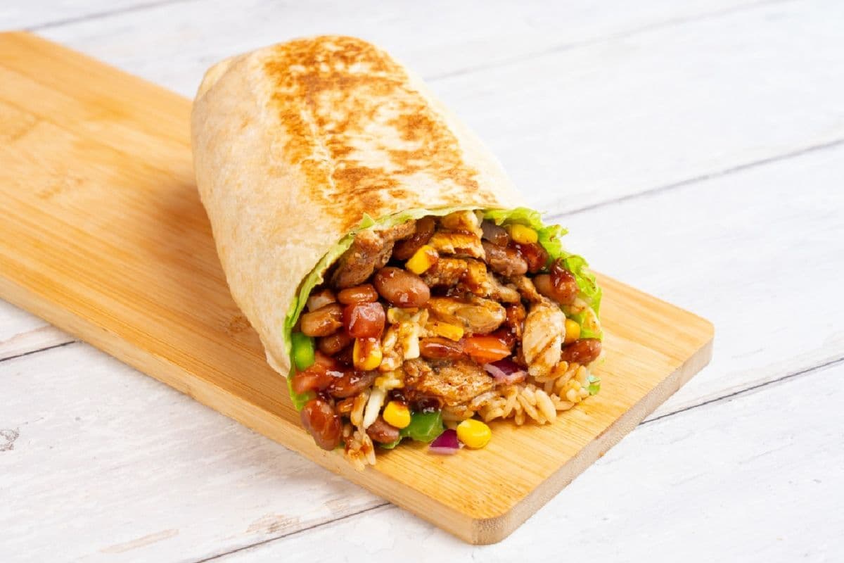 Gluten-Friendly Jerk Chicken Burrito