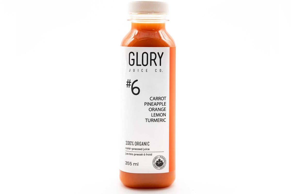 #6 Juice: Carrot Pineapple Orange Lemon Turmeric [12oz]