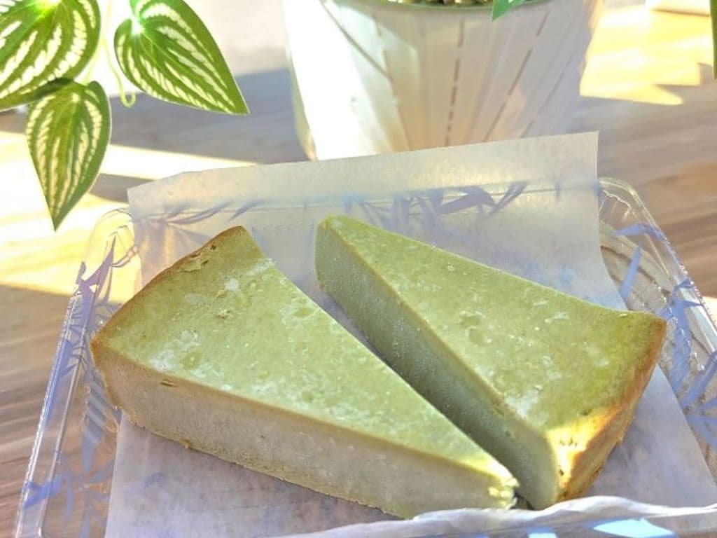 Matcha cheesecake (2pcs)