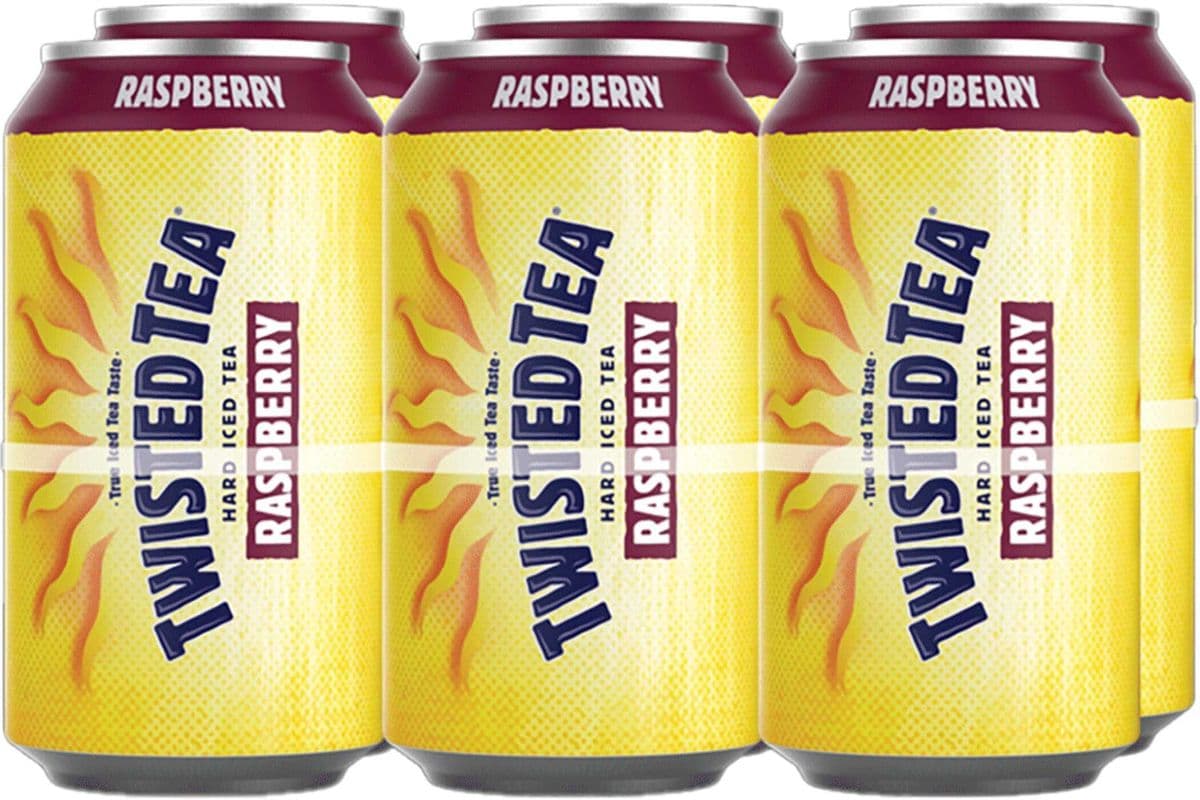 Twisted Tea Raspberry 6X355ML (6 x 355ml)