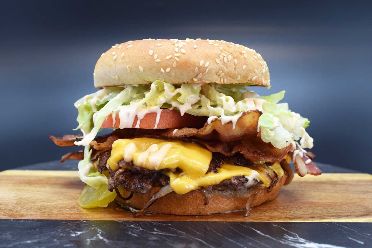 Deluxe Bacon Smash Burger