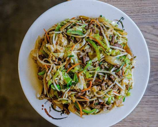 Cumin Lamb Fried Cold Noodle 孜然羊肉炒凉皮