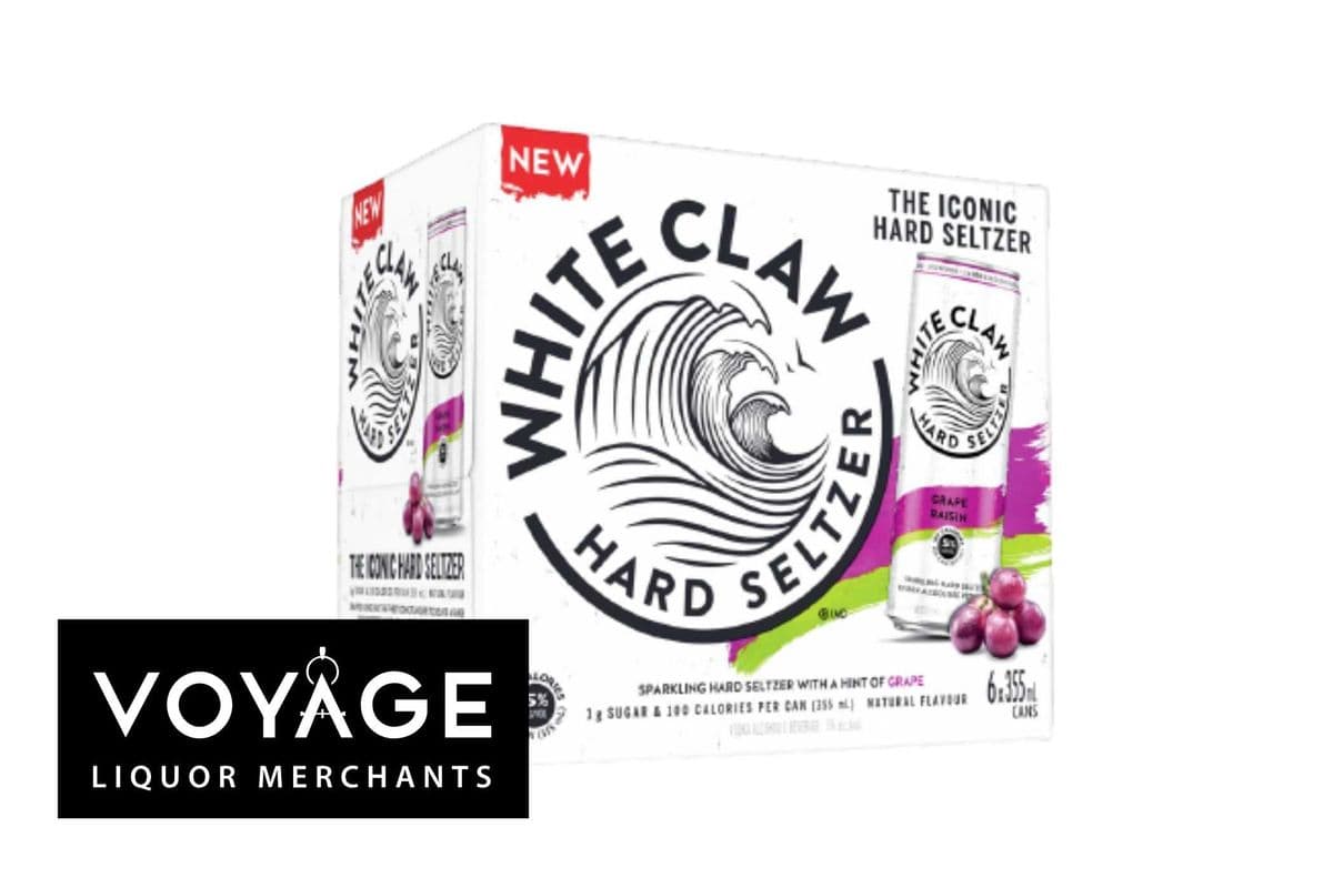White Claw Grape Seltzer (6 x 355ml)