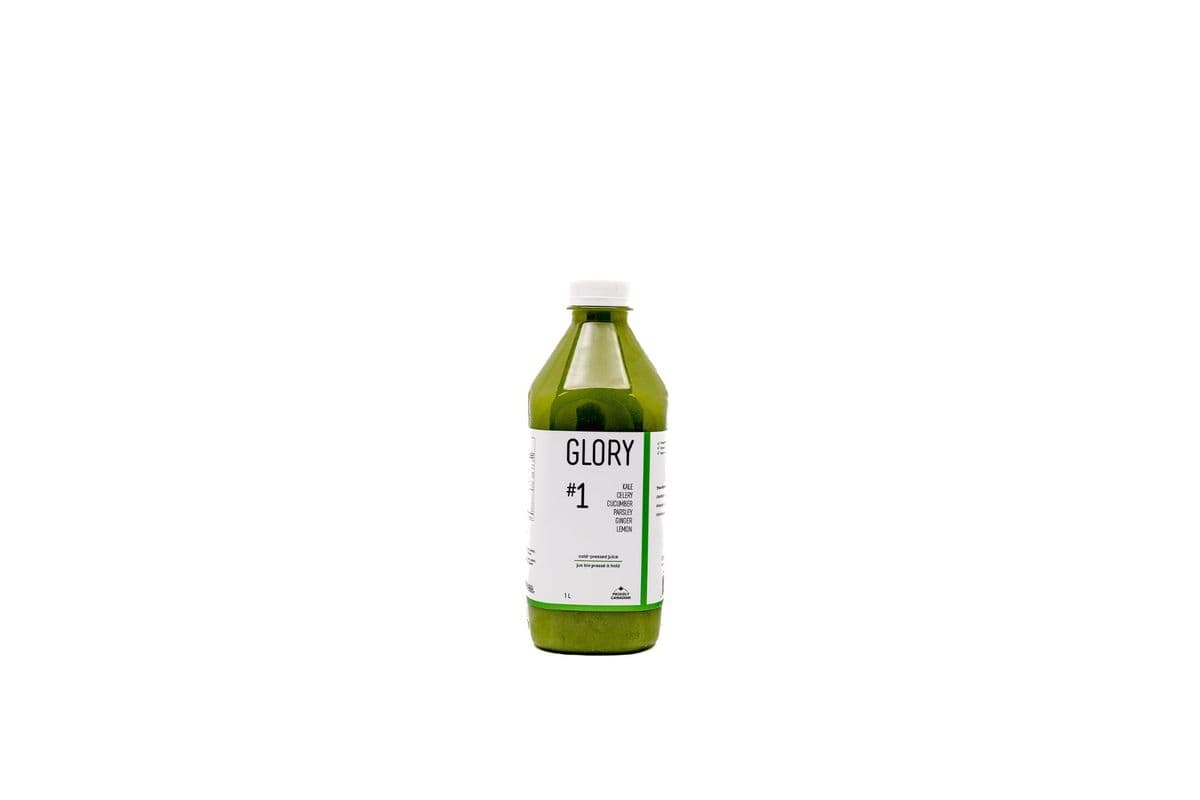 #1 Juice: Kale Celery Cucumber Parsley Lemon Ginger [32oz]