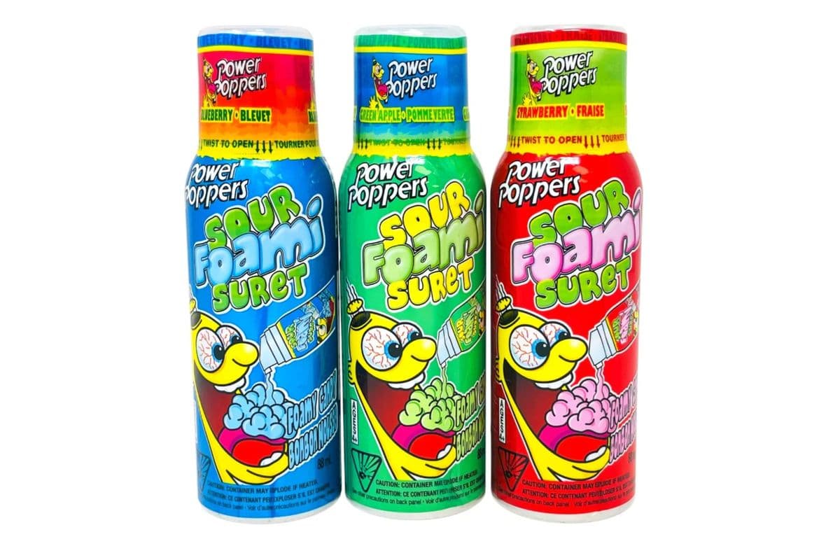 Power Poppers Sour Foami