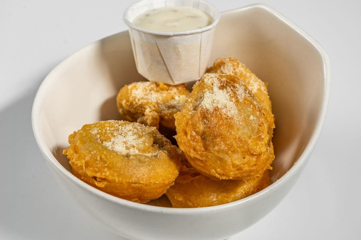 Battered Mushrooms
