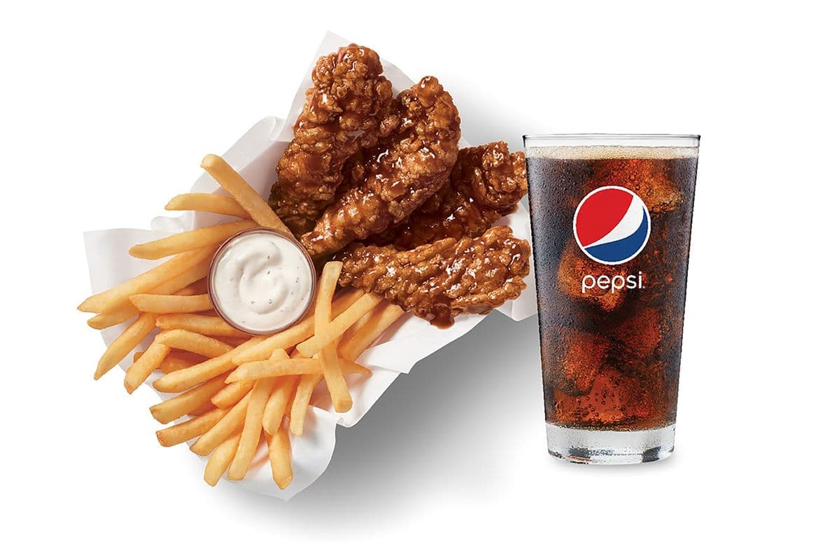 Sauced & Tossed Chicken Strip Basket