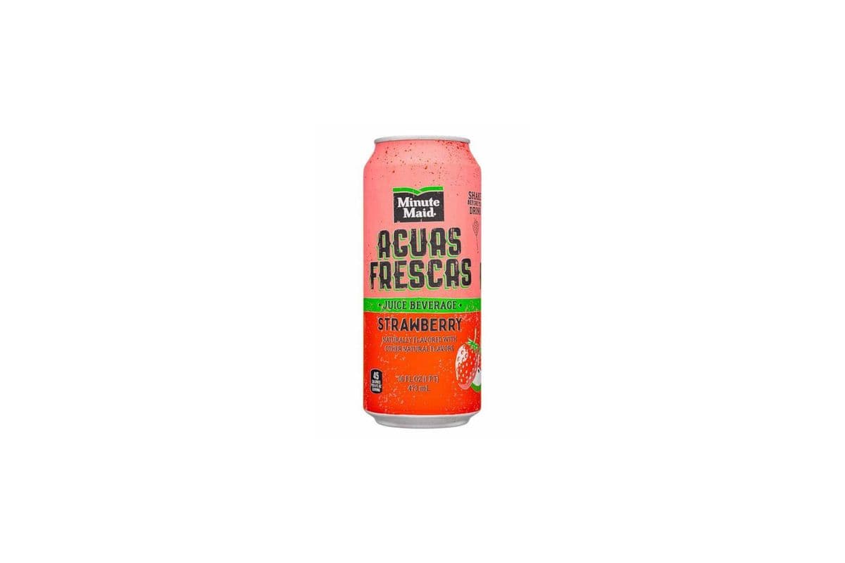 Minute Maid Aguas Frescas Strawberry (473ml)