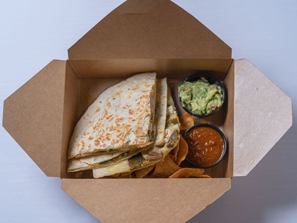 Spicy chicken Quesadilla