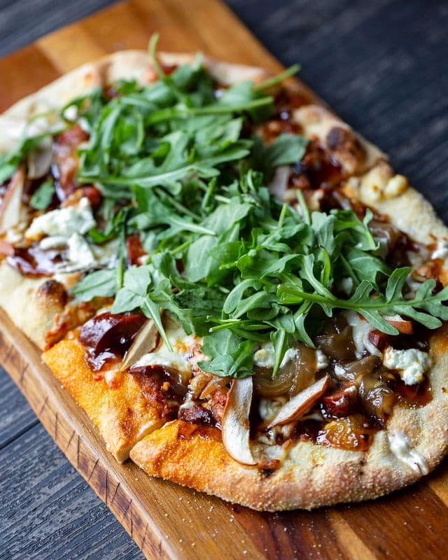 Chorizo & Sweet Pear Flatbread