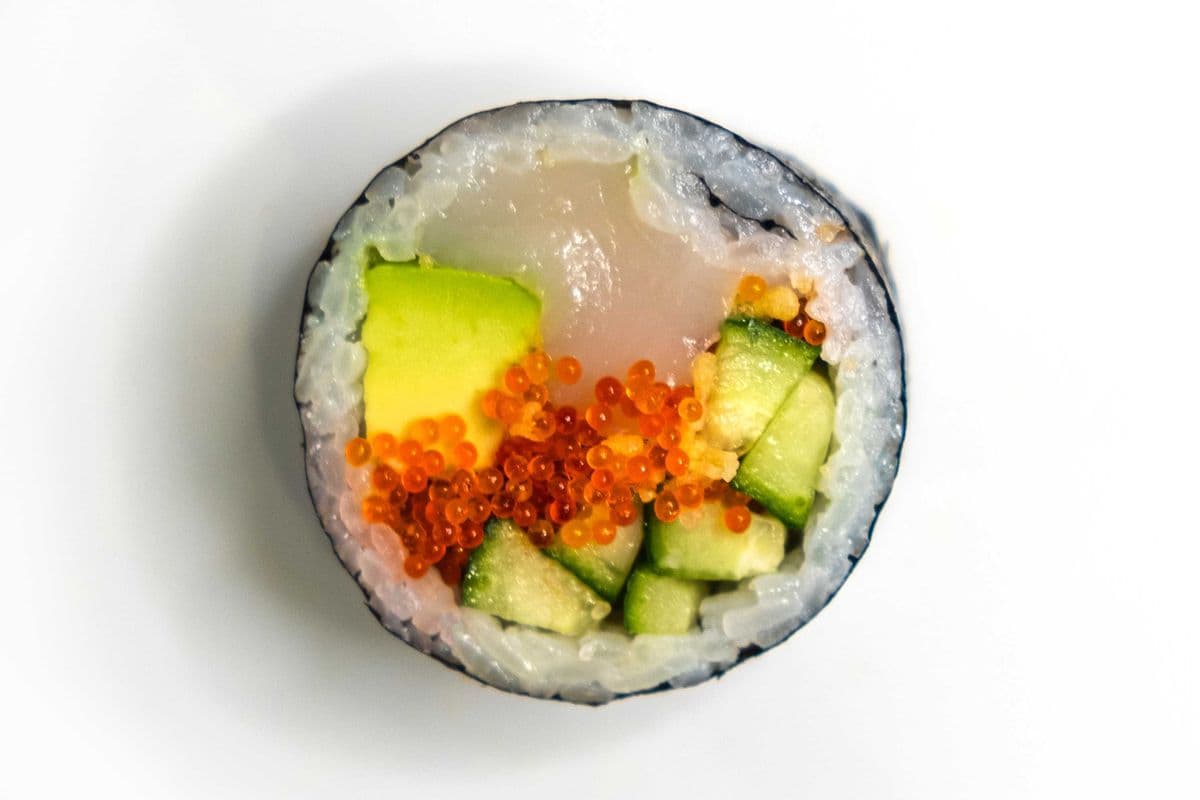 64. Spicy Scallop Maki 5pcs