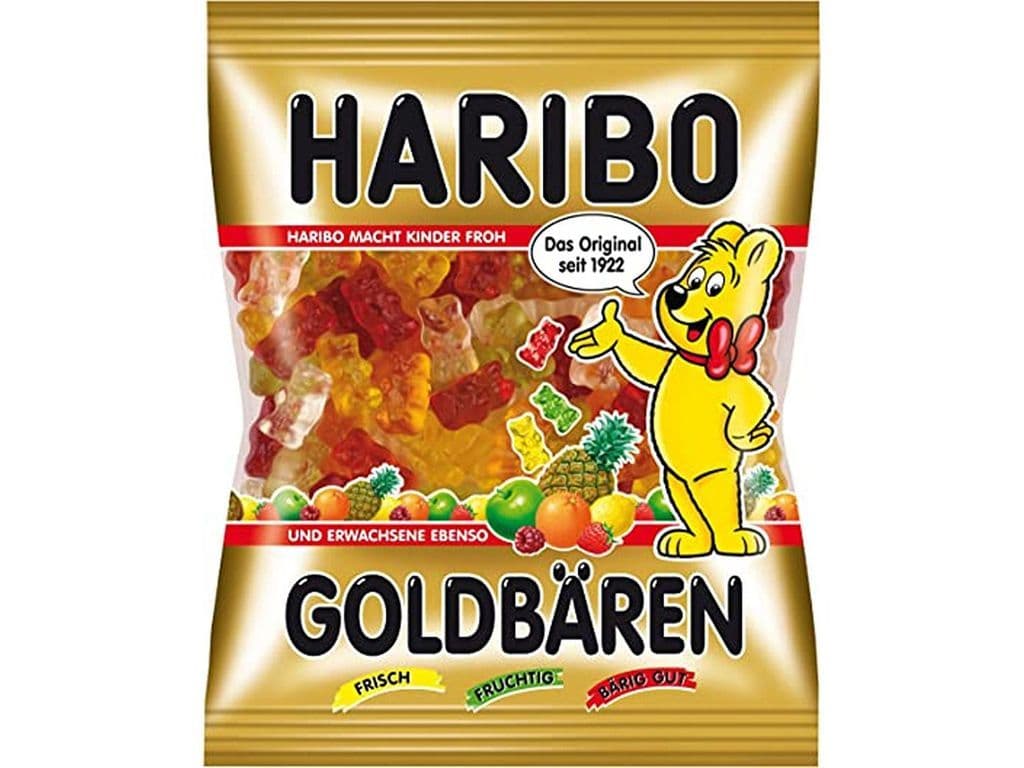 Haribo Goldbears Germany Gummy Bears Candy Bag