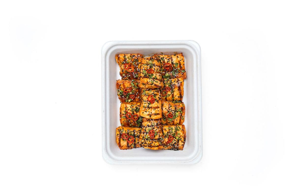Grilled Ponzu Salmon (4 oz)