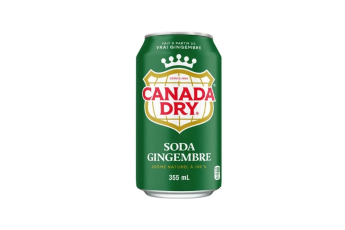 Canned Canada Dry Ginger Ale (355 ml)