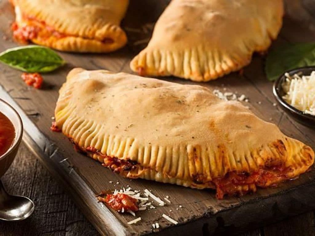 The Spicy Meatball Calzone MD.