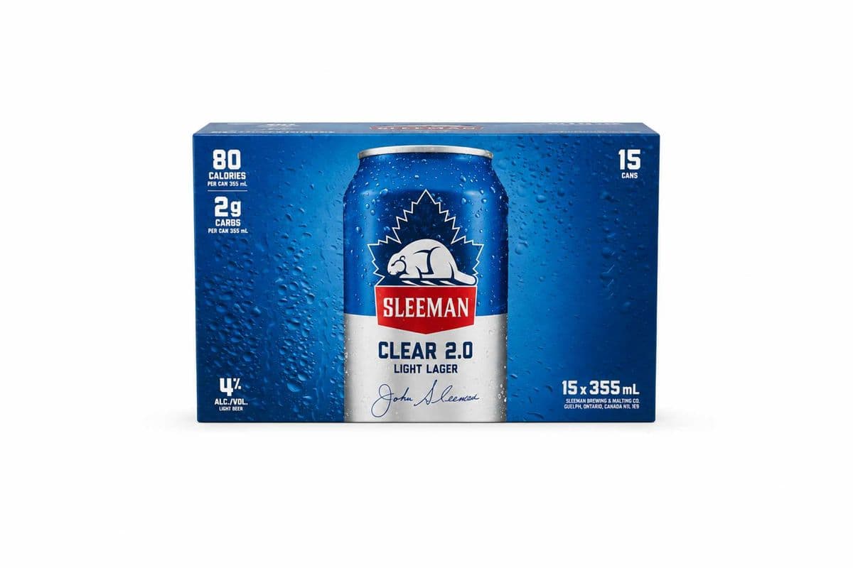 Sleeman Clear 2.0 (15 x 355ml Cans)