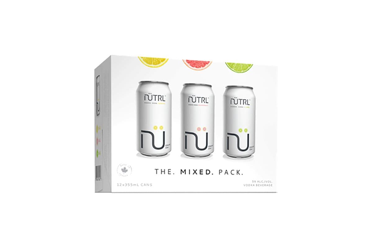 Nütrl Vodka Soda Mixer (12 Pack)