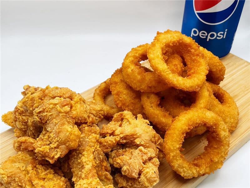 Prinkle onion rings meal