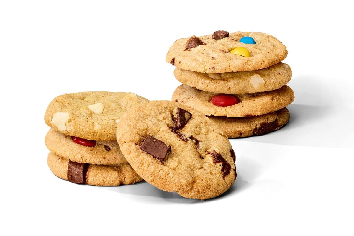 8 mini biscuits - assortis (côté)