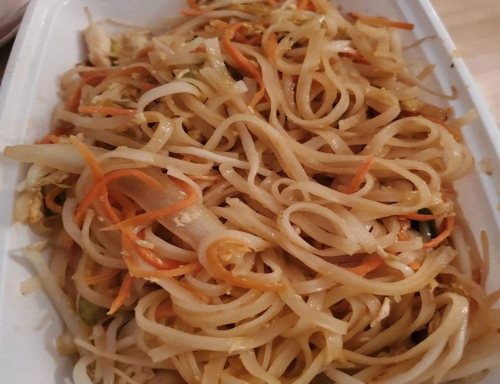 Pad Thaï au Poulet / Pad Thai with Chicken