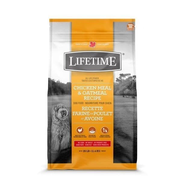 Lifetime All Life Stages Chicken And Oatmeal Dog