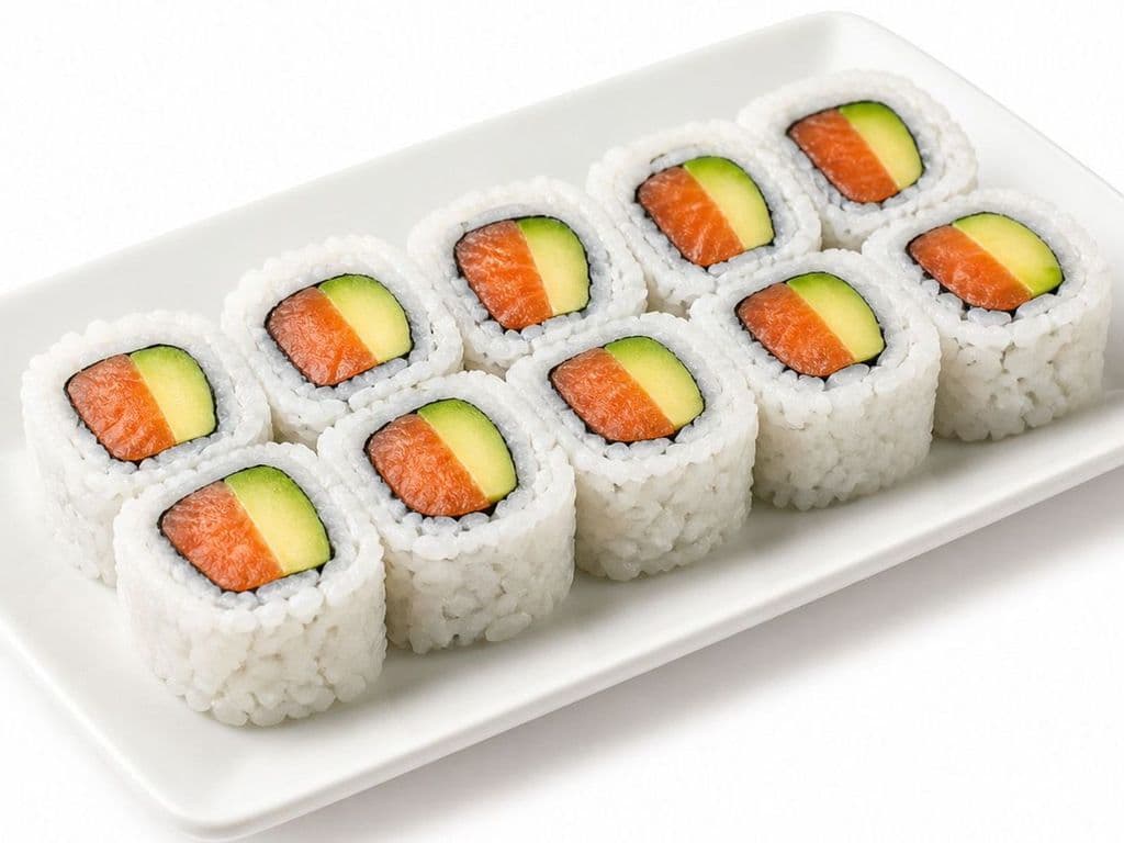 M25 Avocado Salmon Roll (6pcs)