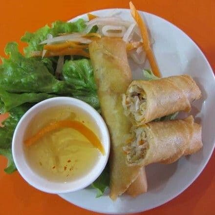 A1. Vietnamese Deep Fried Pork Spring Rolls
