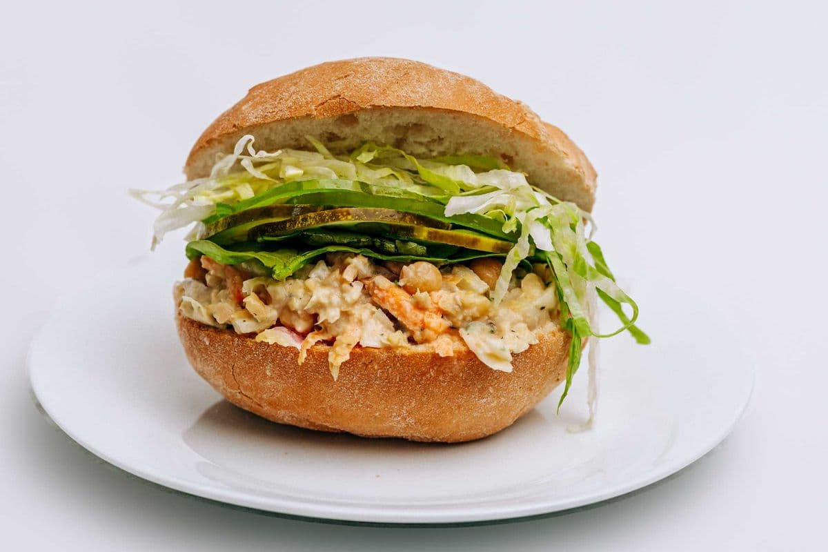 PK Style Vegan Chickpea Salad Sandwich (Small)
