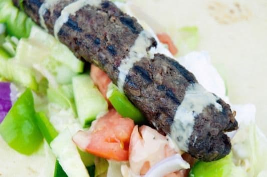 Sheek Kabab Wrap
