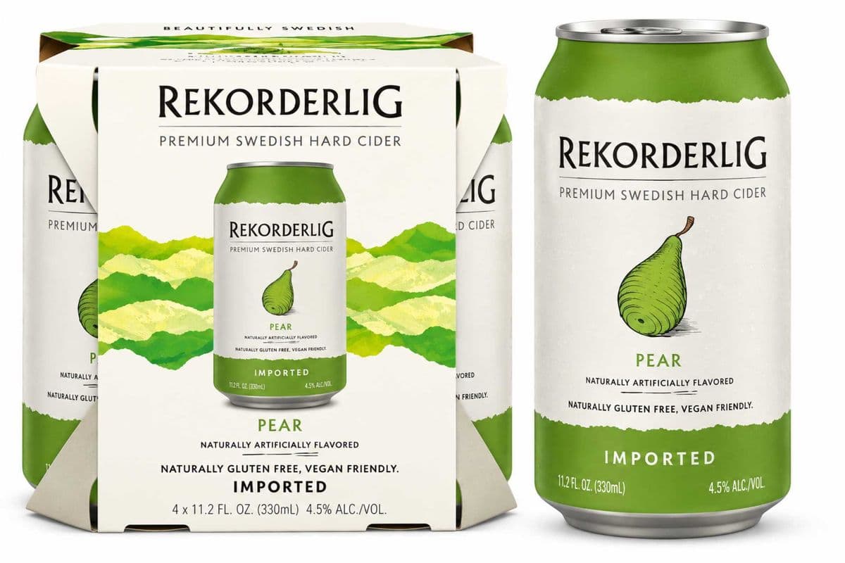 Rekorderlig - Pear Cider Can (4 x 500ml)