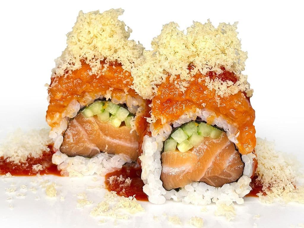 Double Spicy Salmon Roll