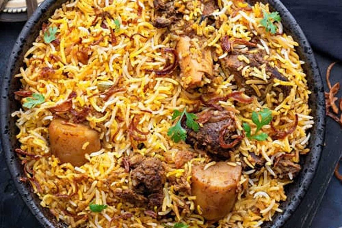 Goat Biryani (Complementary Raita )