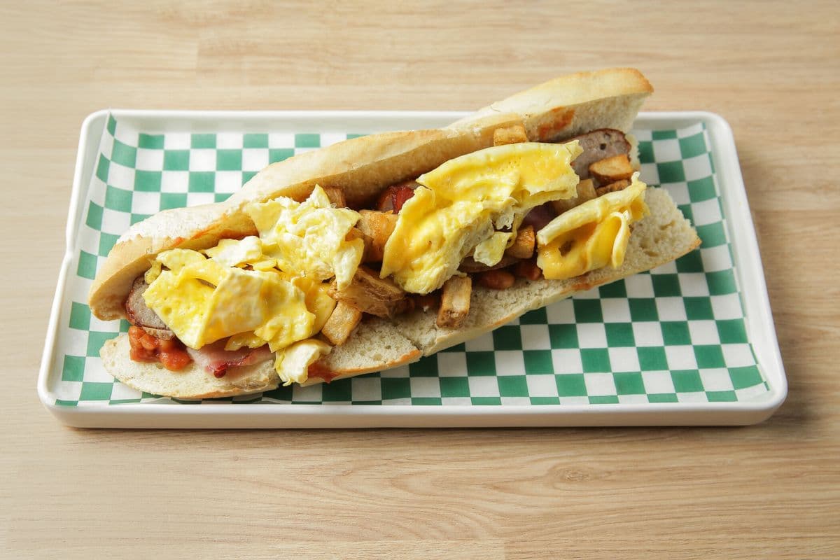 All Day Breakfast Roll