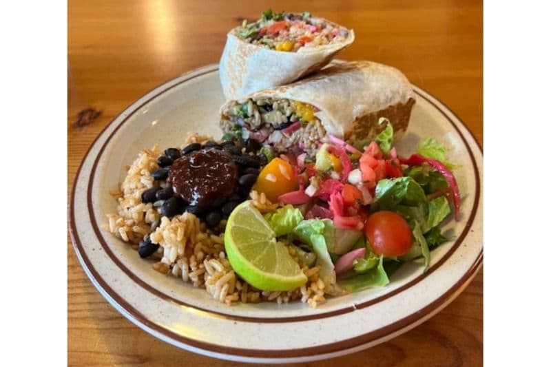 Small Burrito Platter